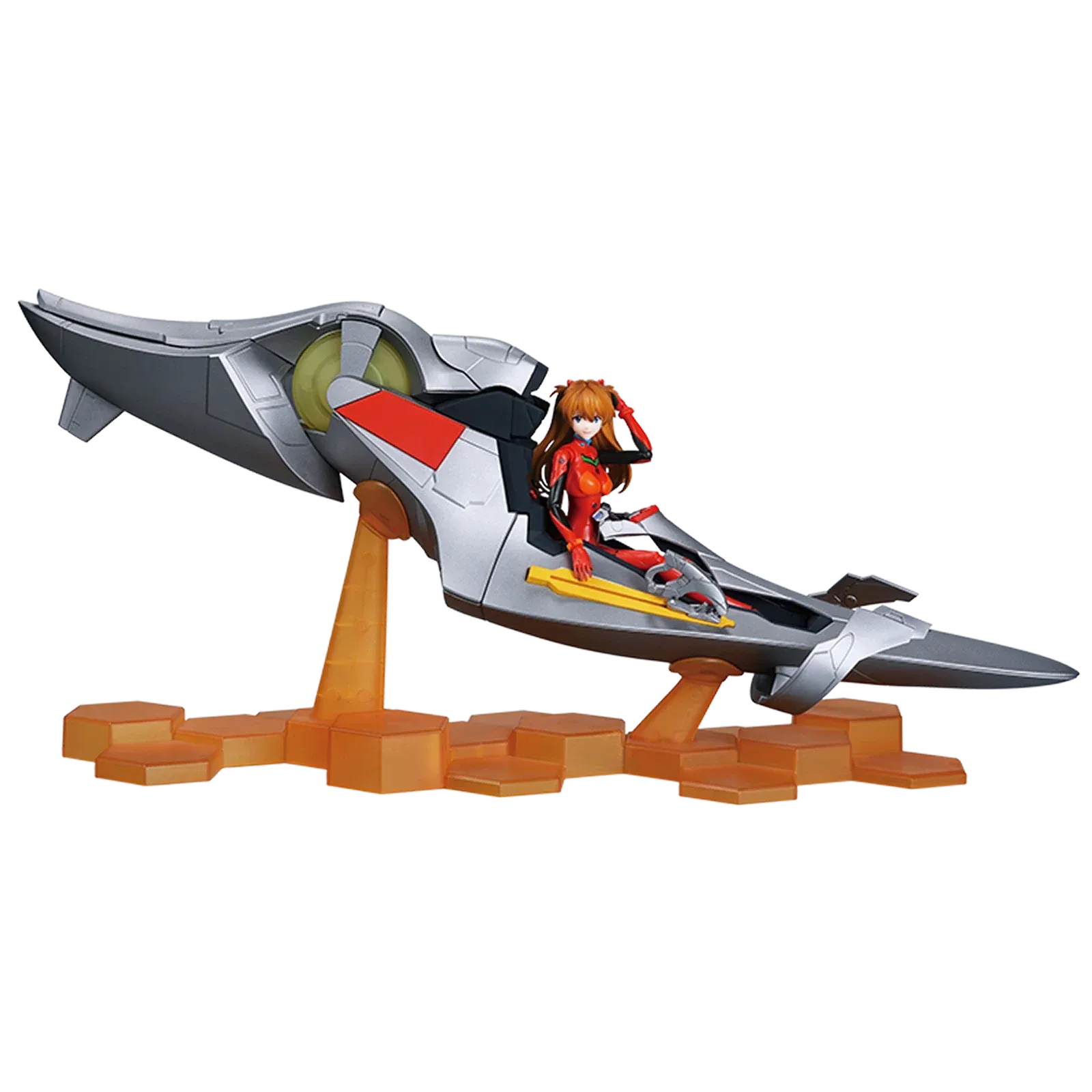 Blokees | Evangelion ~ Asuka Shikinami Langley With Entry Plug Interior - Imagen 3