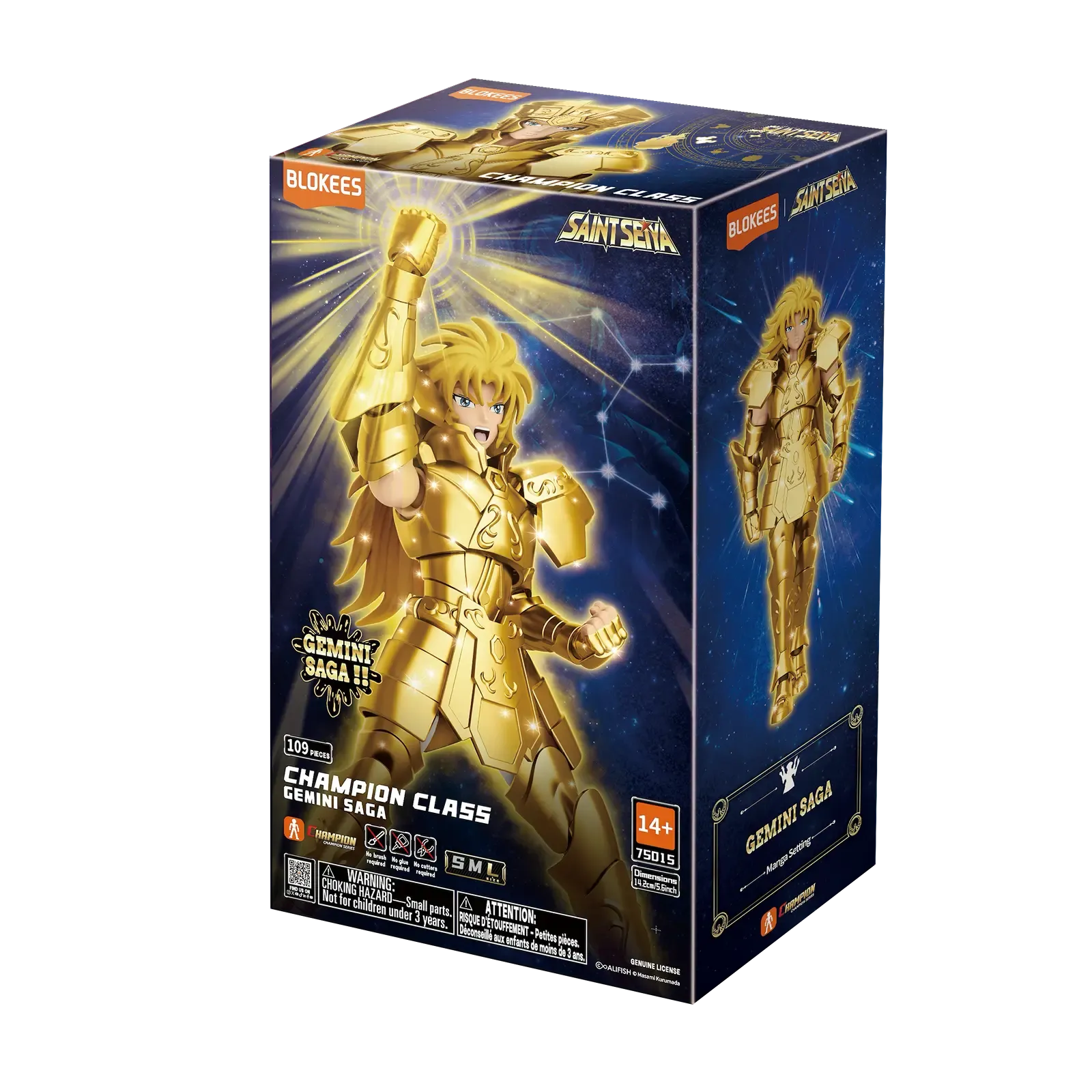Blokees | Saint Seiya ~ Champion Class Gemini Saga - Imagen 2