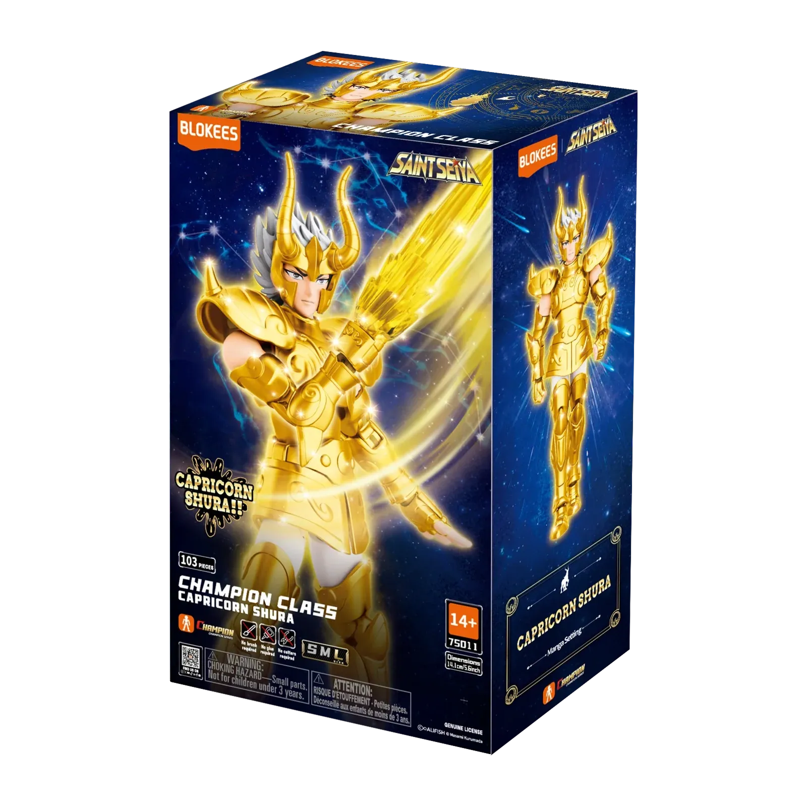 Blokees | Saint Seiya ~ Champion Class Capricorn Shura - Imagen 2