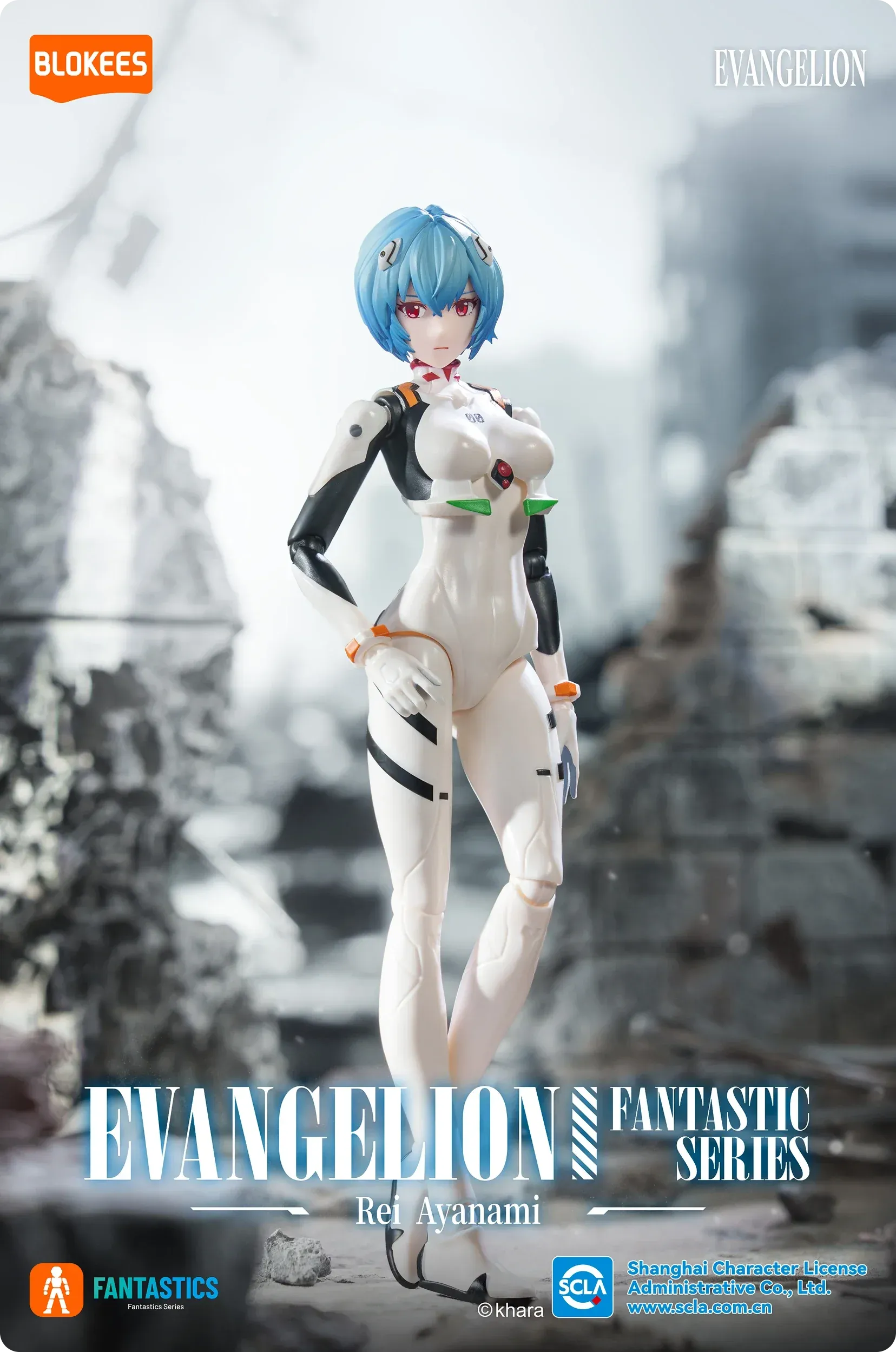 Blokees | Evangelion ~ Rei Ayanami (Plug Suit)
