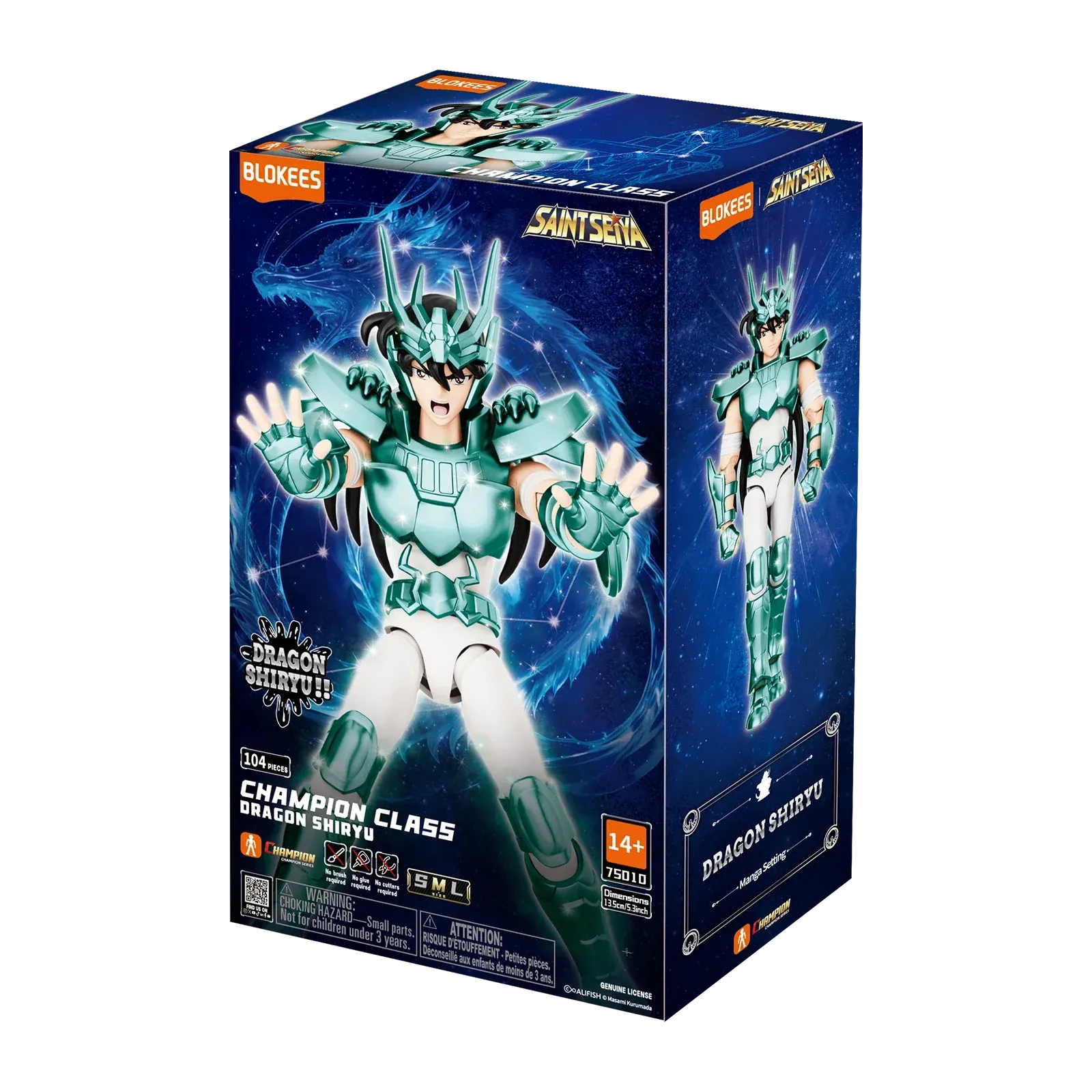 Blokees | Saint Seiya ~ Champion Class Dragon Shiryu - Imagen 2