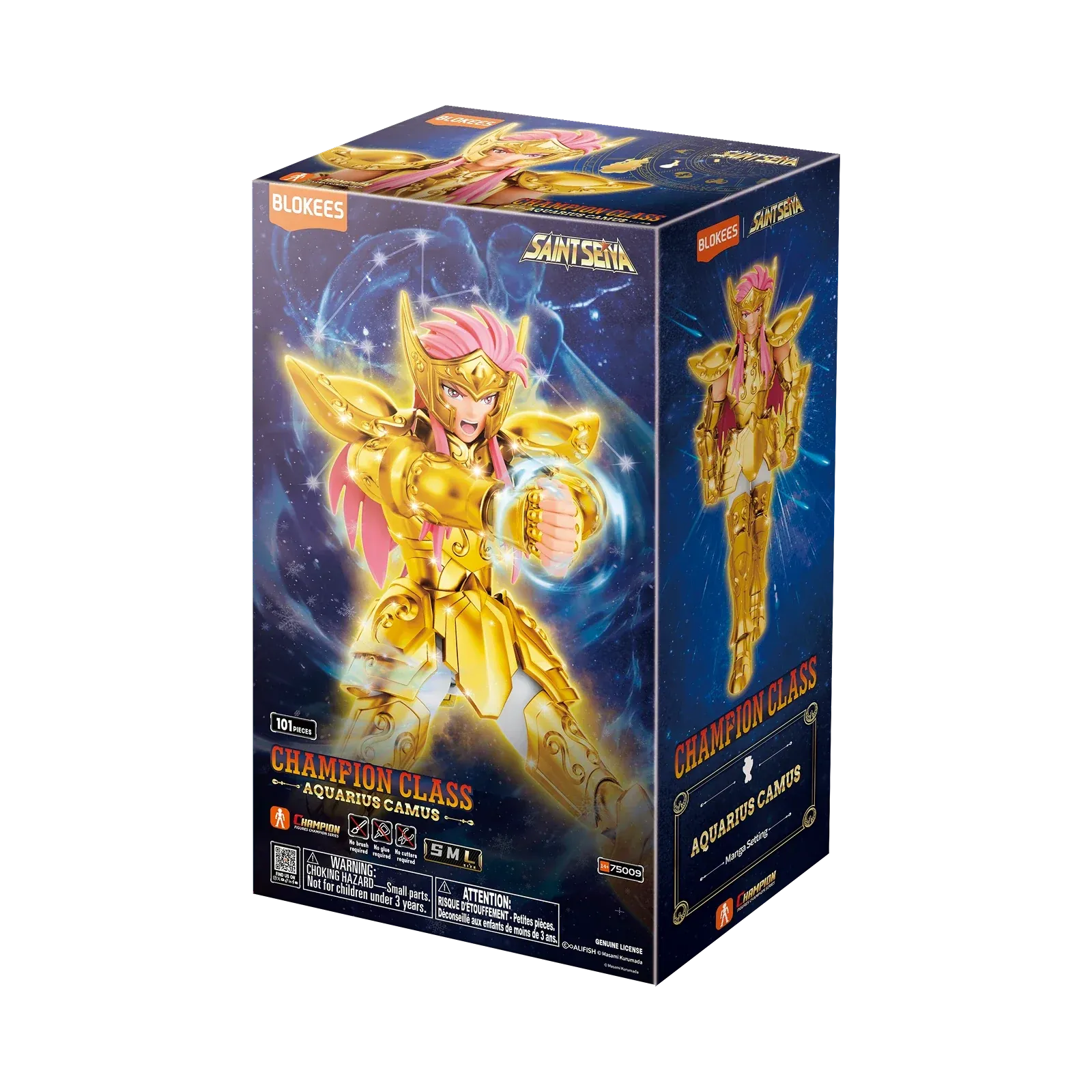 Blokees | Saint Seiya ~ Champion Class Aquarius Camus - Imagen 2