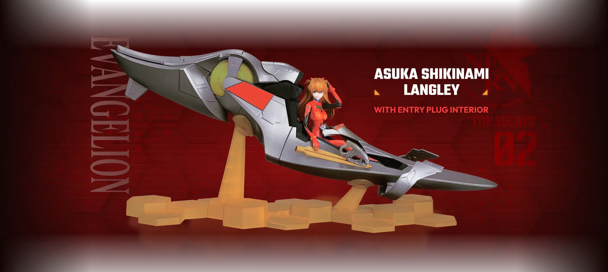 Blokees | Evangelion ~ Asuka Shikinami Langley With Entry Plug Interior